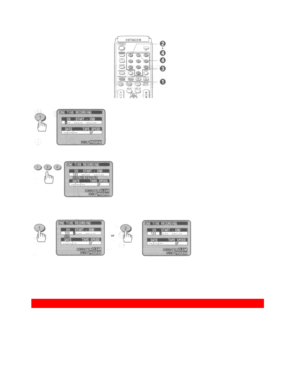 Using the vcr plus+ system for recording, About the vcr plus+ system | Hitachi VT-UX617A User Manual | Page 58 / 81