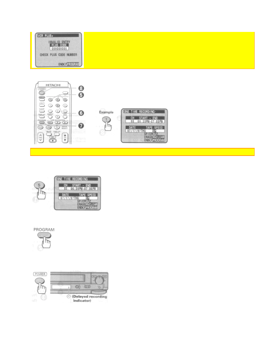 Hitachi VT-UX617A User Manual | Page 63 / 81