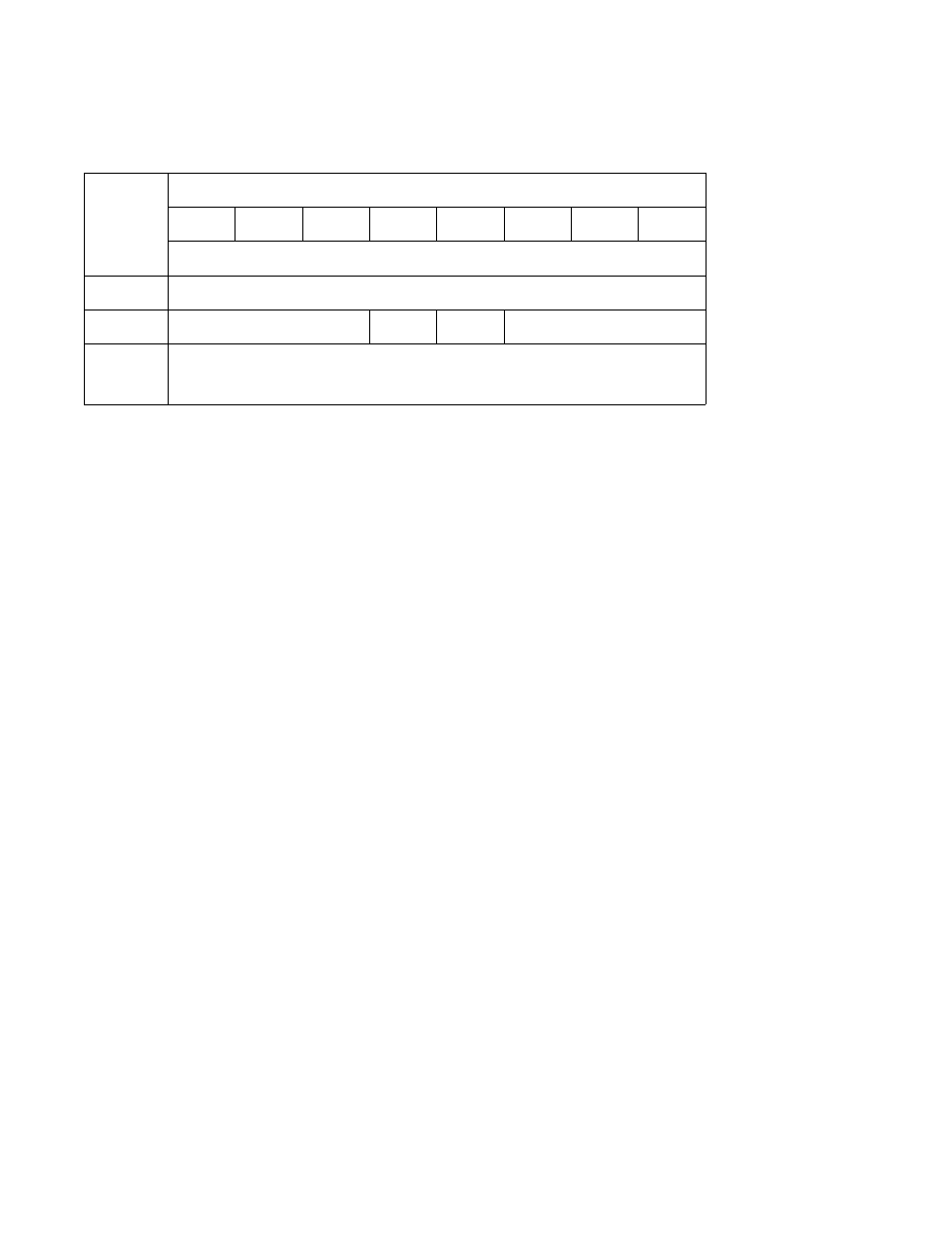 1 defect list header, Table 185.defect list header | Hitachi ULTRASTAR 15K450 HUS154530VLF400 User Manual | Page 244 / 417