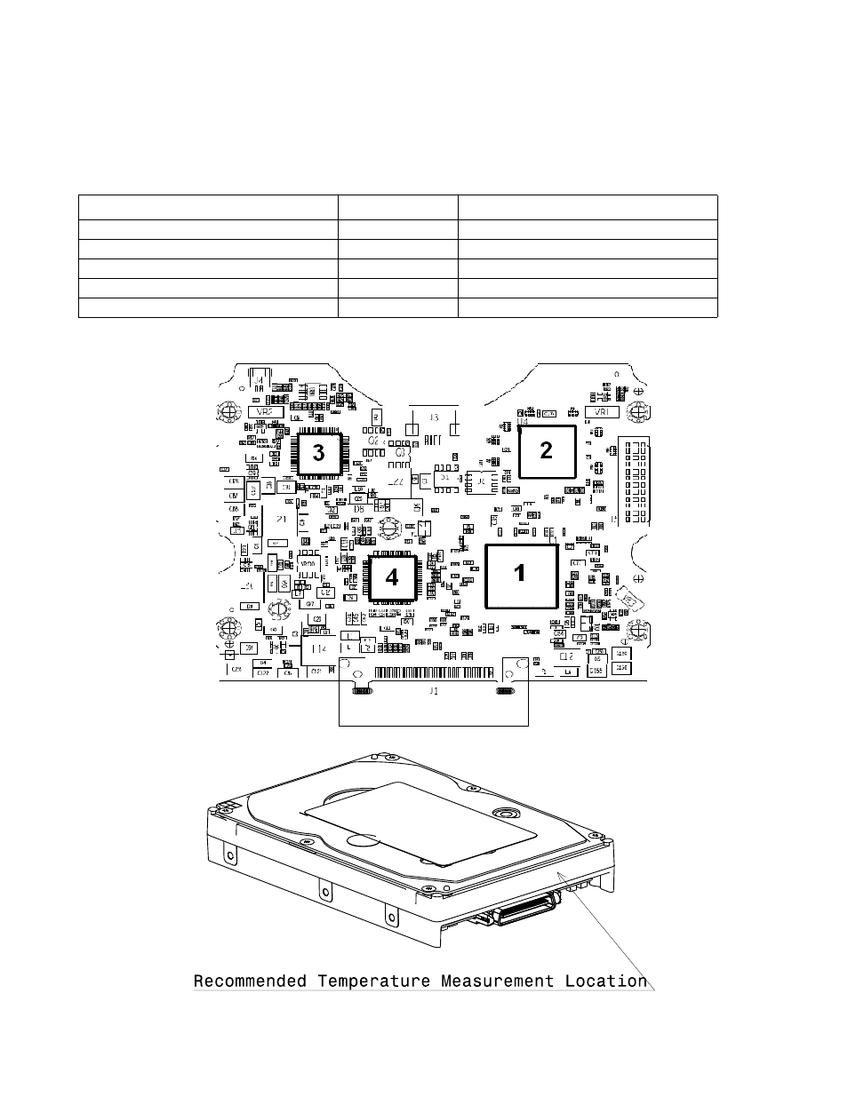 4 cooling requirements, Table 13.maximum allowable surface temperatures | Hitachi ULTRASTAR 15K450 HUS154530VLF400 User Manual | Page 43 / 417