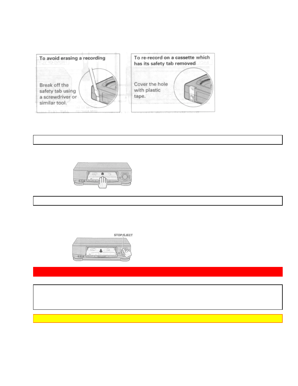 Insertion removal, Basic antenna hookup [a, With this hookup | Hitachi VT-FX6404A User Manual | Page 12 / 74