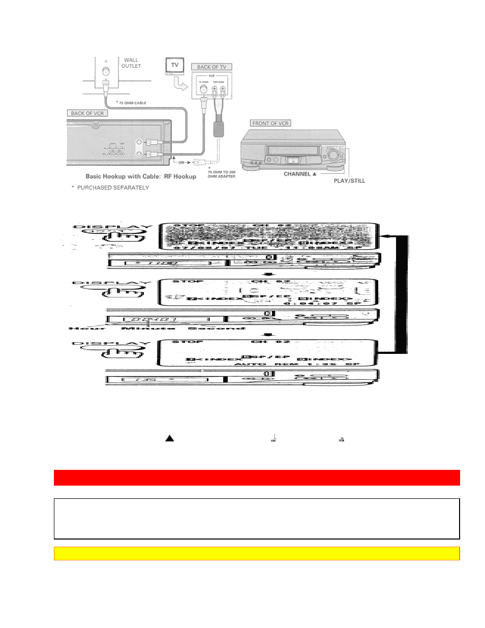 Advanced cable hookup -av hookup [d, With this hookup | Hitachi VT-FX6404A User Manual | Page 15 / 74