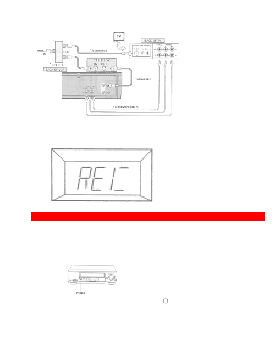 Auto install, Setting the channel automatically | Hitachi VT-FX6404A User Manual | Page 19 / 74