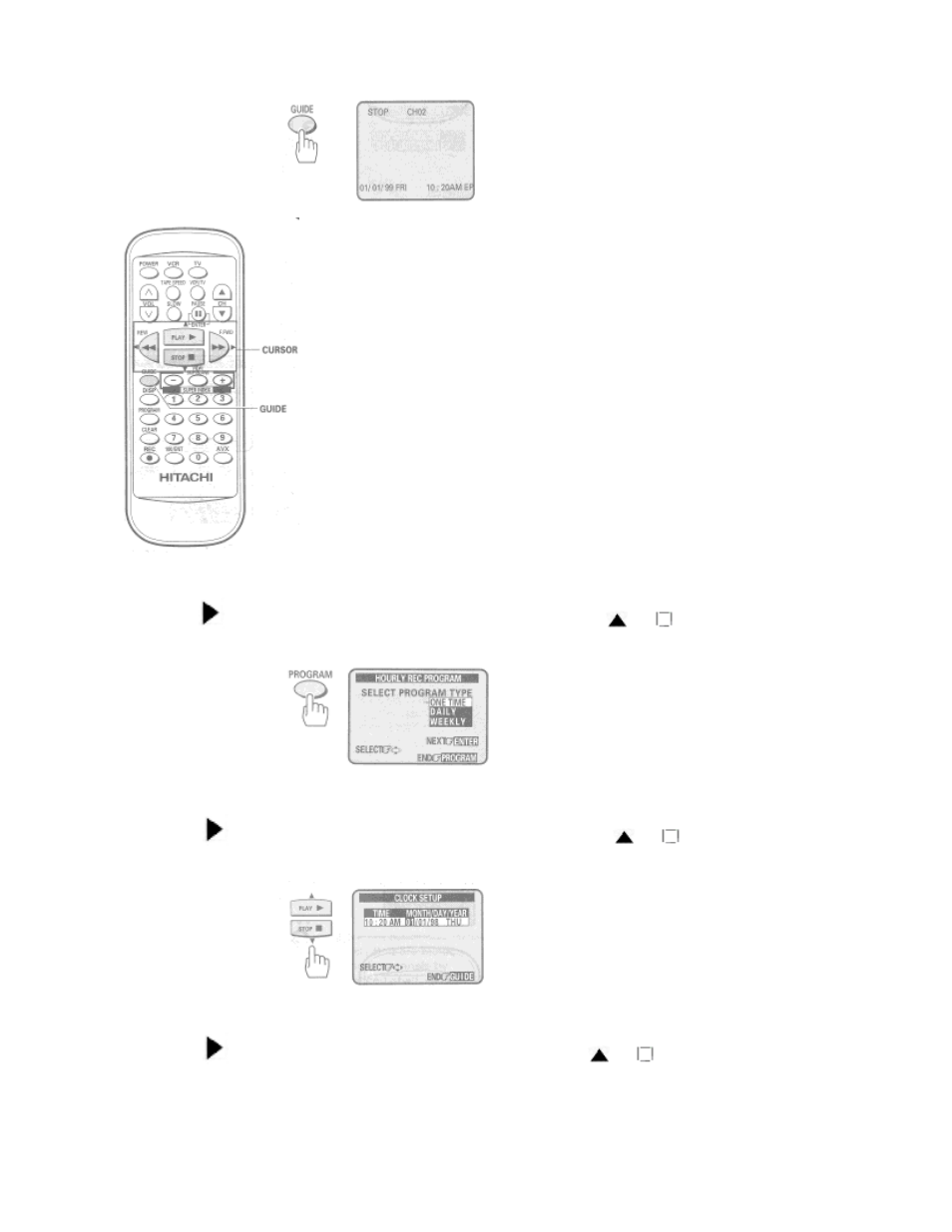 Hitachi VT-FX6404A User Manual | Page 22 / 74