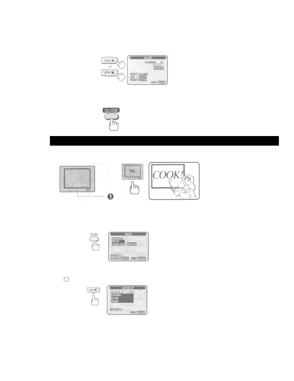 Auto blue setting | Hitachi VT-FX6404A User Manual | Page 27 / 74