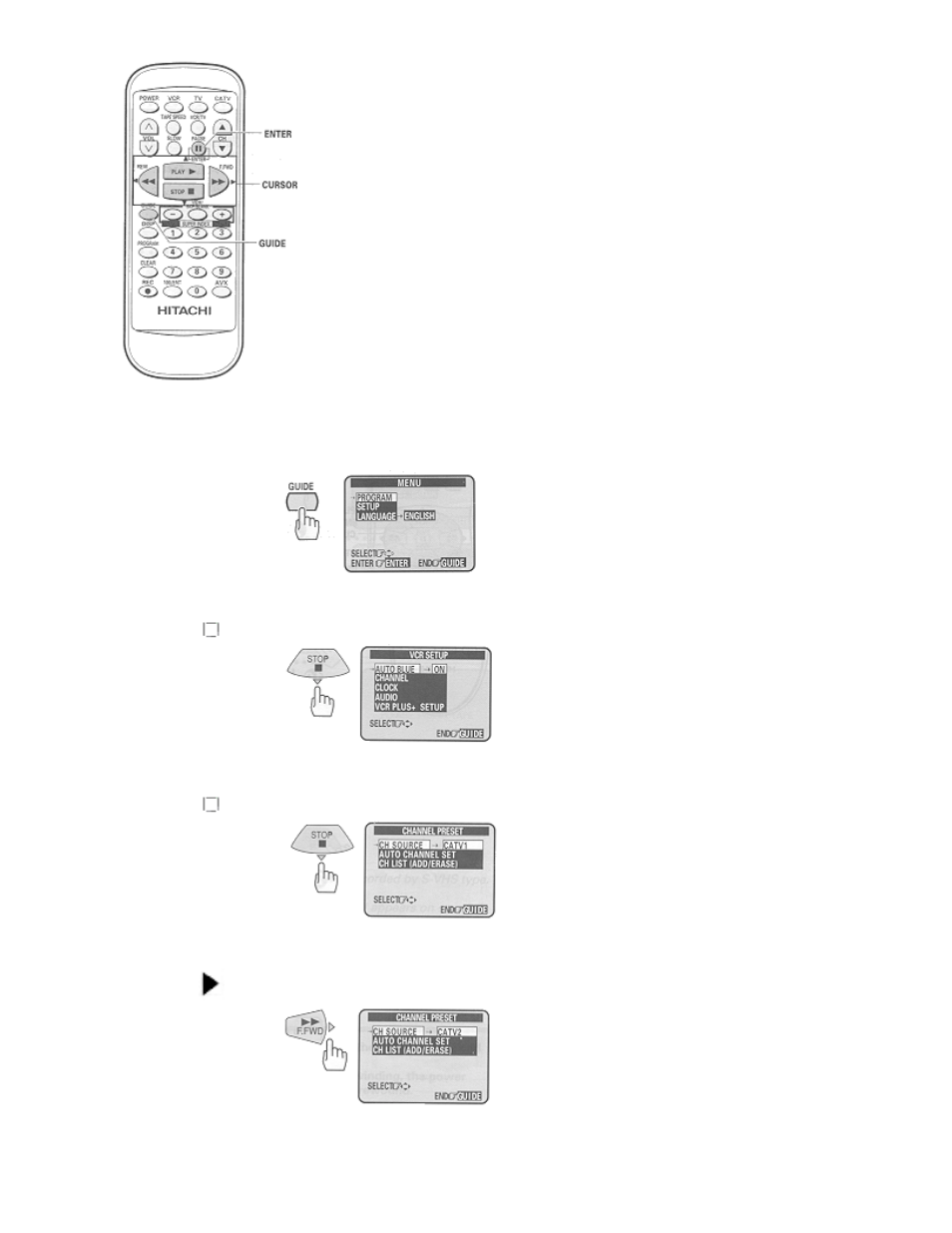 Hitachi VT-FX6404A User Manual | Page 29 / 74