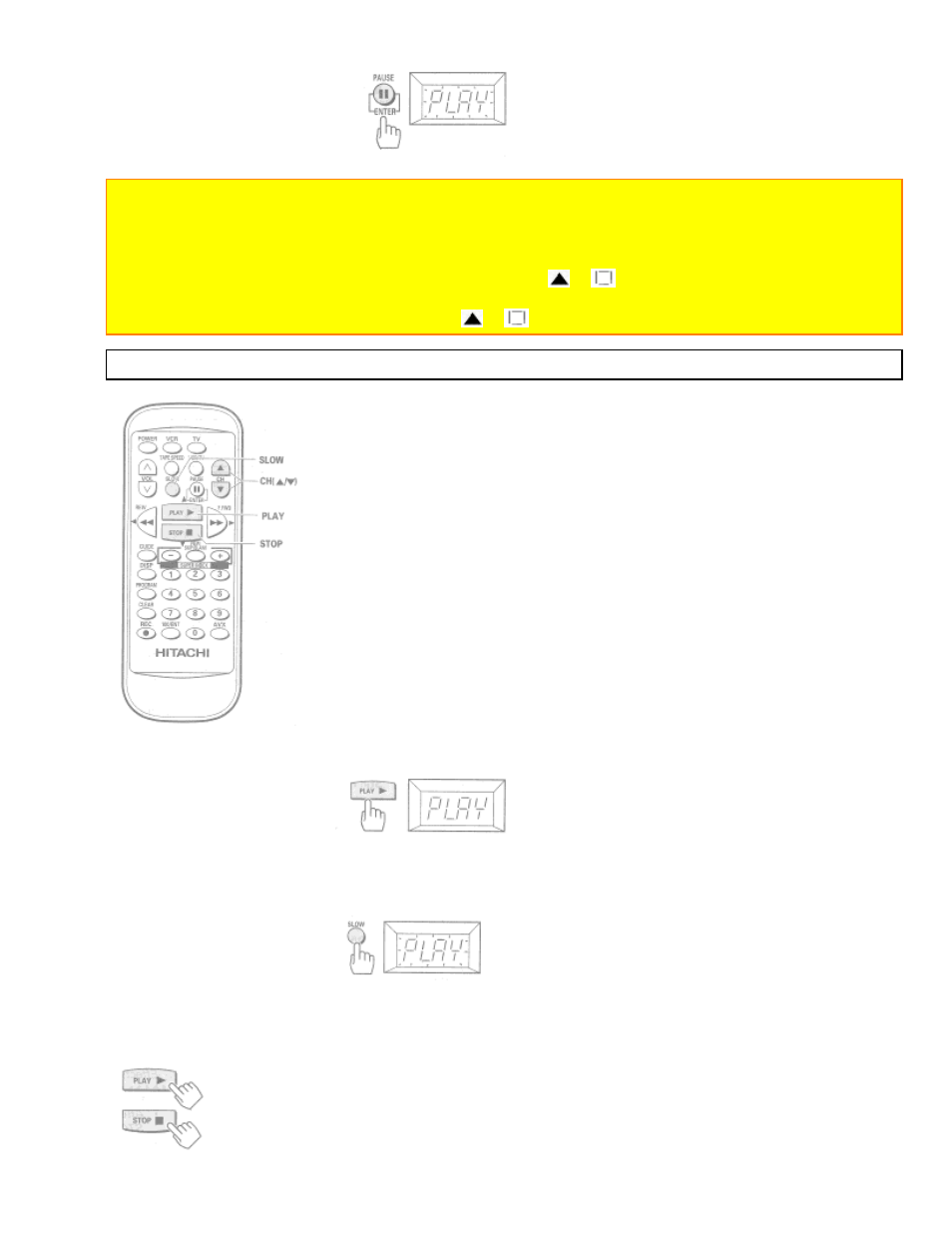 Slow motion | Hitachi VT-FX6404A User Manual | Page 35 / 74