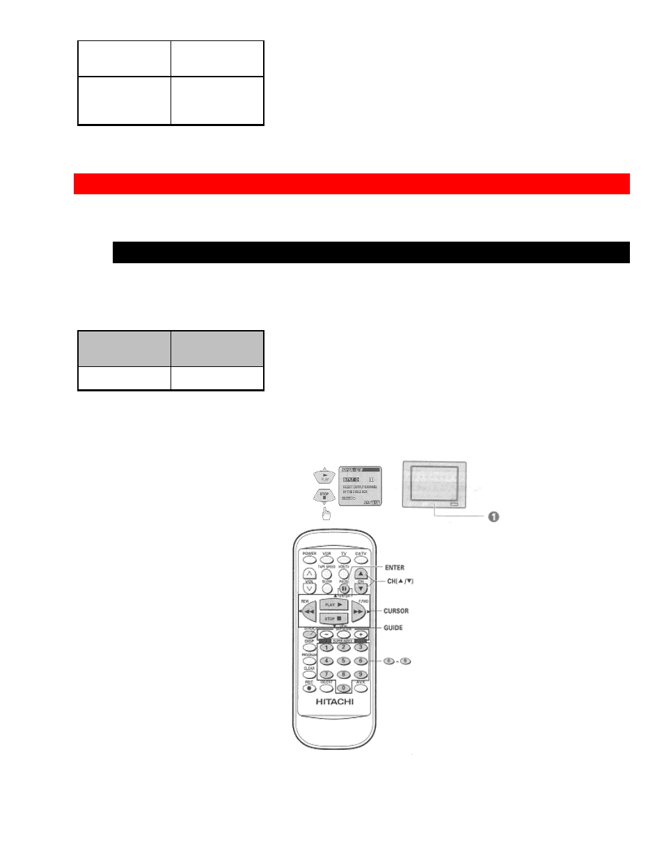 Easy delayed recording with the vcr plus+ system, Vcr plus+ setup - channel setup | Hitachi VT-FX6404A User Manual | Page 57 / 74