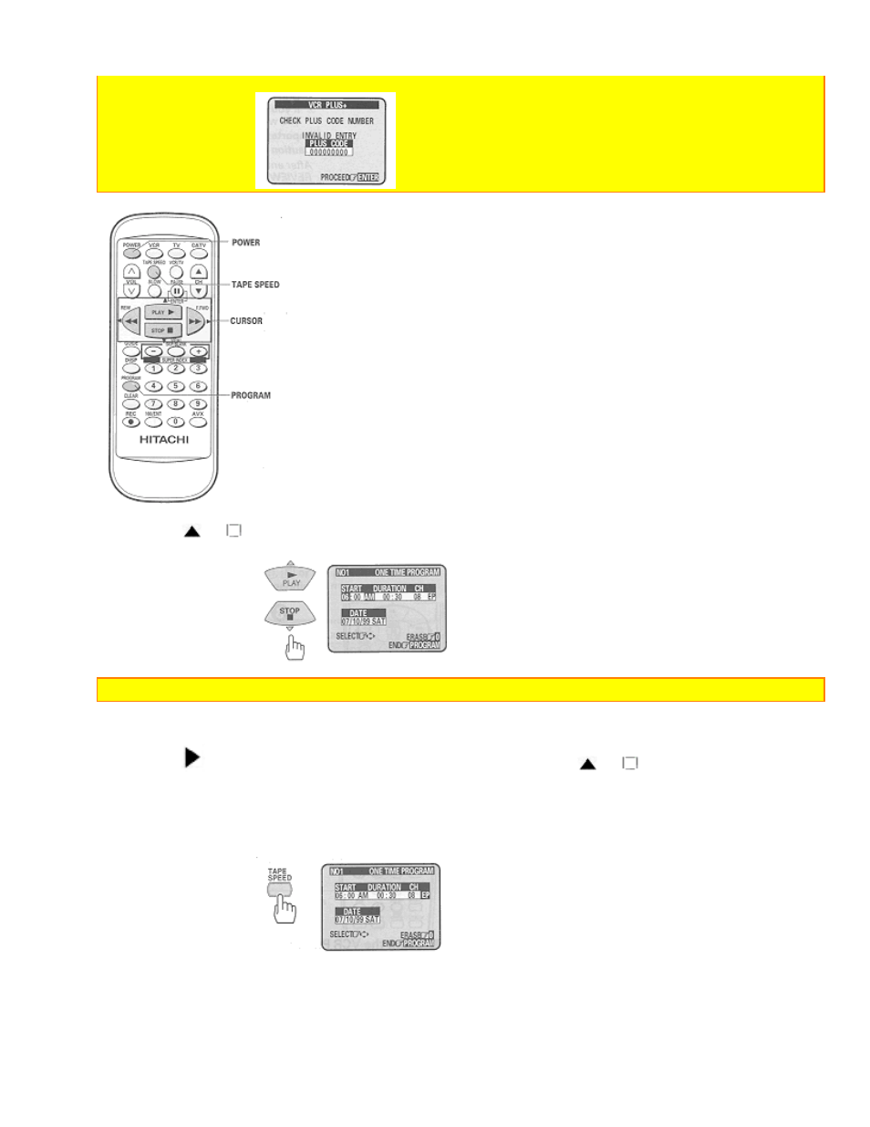 Hitachi VT-FX6404A User Manual | Page 61 / 74