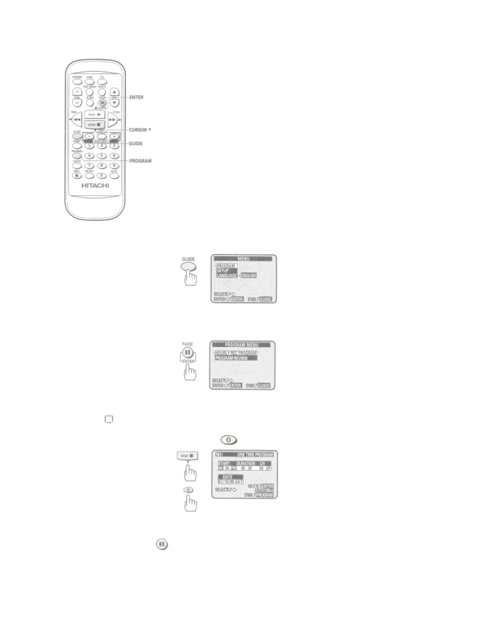 Hitachi VT-FX6404A User Manual | Page 63 / 74