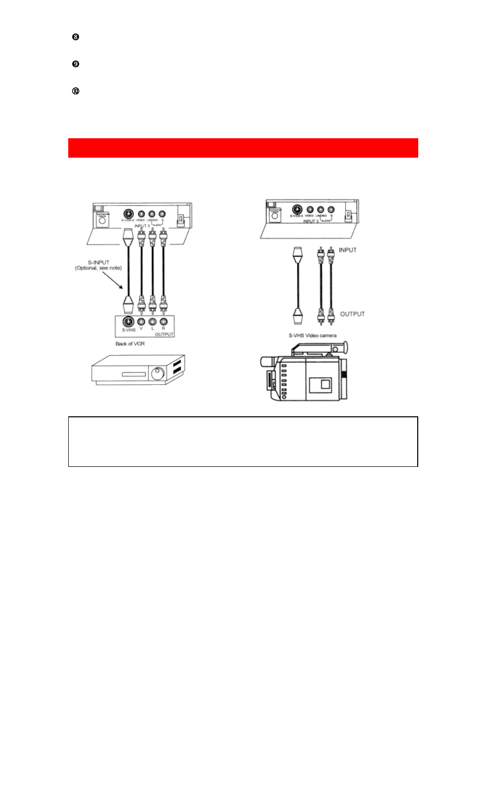 Front panel jacks and connections | Hitachi 53FDX01B User Manual | Page 11 / 62