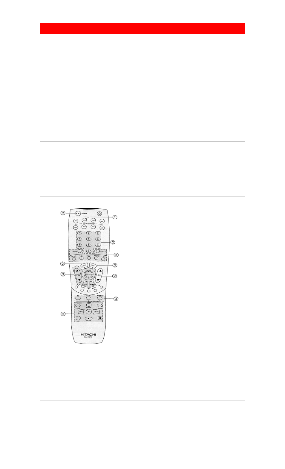 Using the remote to control vcr functions, Operating the precoded function for your vcr | Hitachi 53FDX01B User Manual | Page 27 / 62