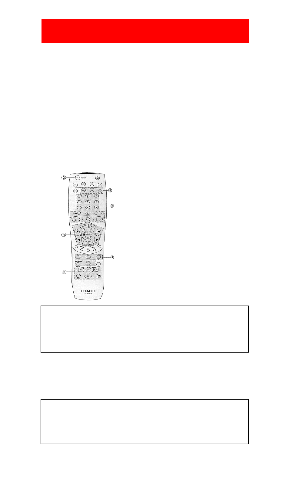 Using the remote to control additional, Audio/video equipment | Hitachi 53FDX01B User Manual | Page 31 / 62