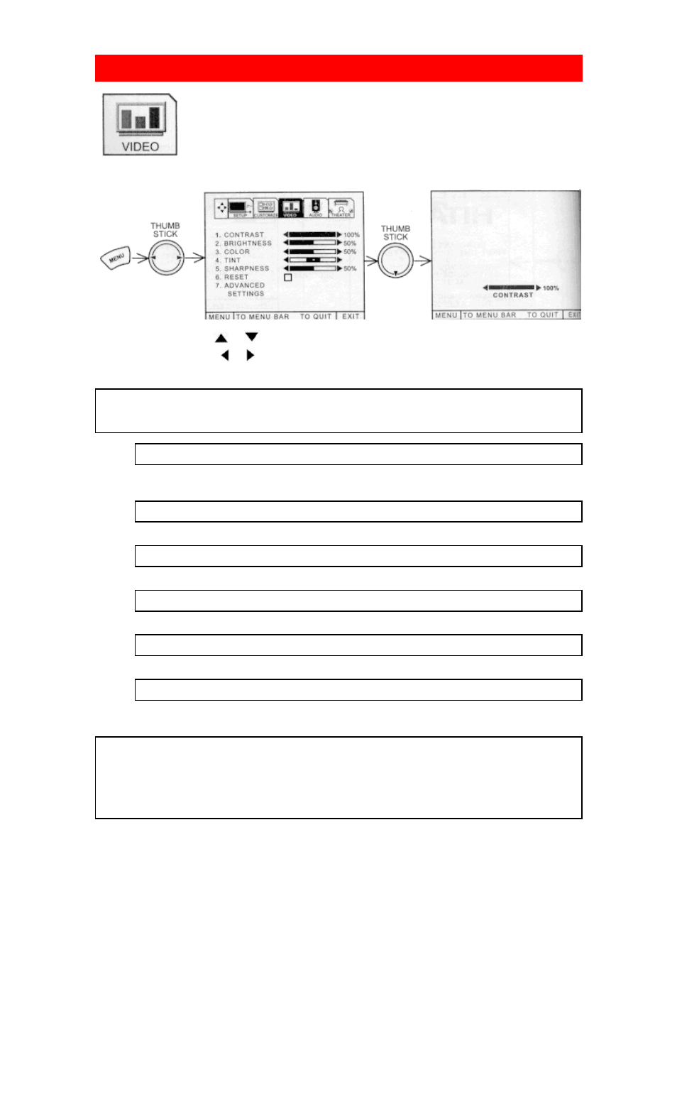 Video | Hitachi 53FDX01B User Manual | Page 53 / 62