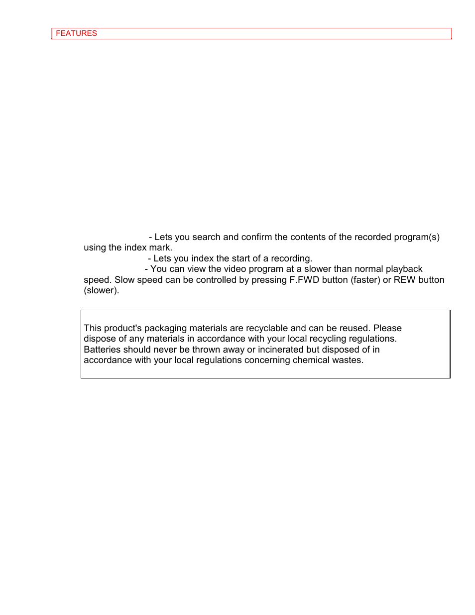 Hitachi VT-MX4410A User Manual | Page 12 / 72