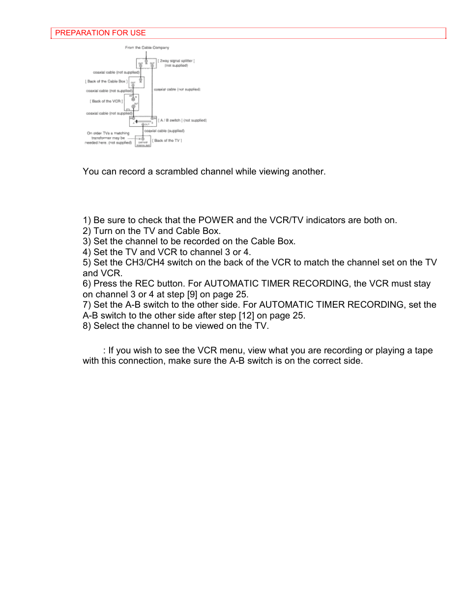 Hitachi VT-MX4410A User Manual | Page 21 / 72