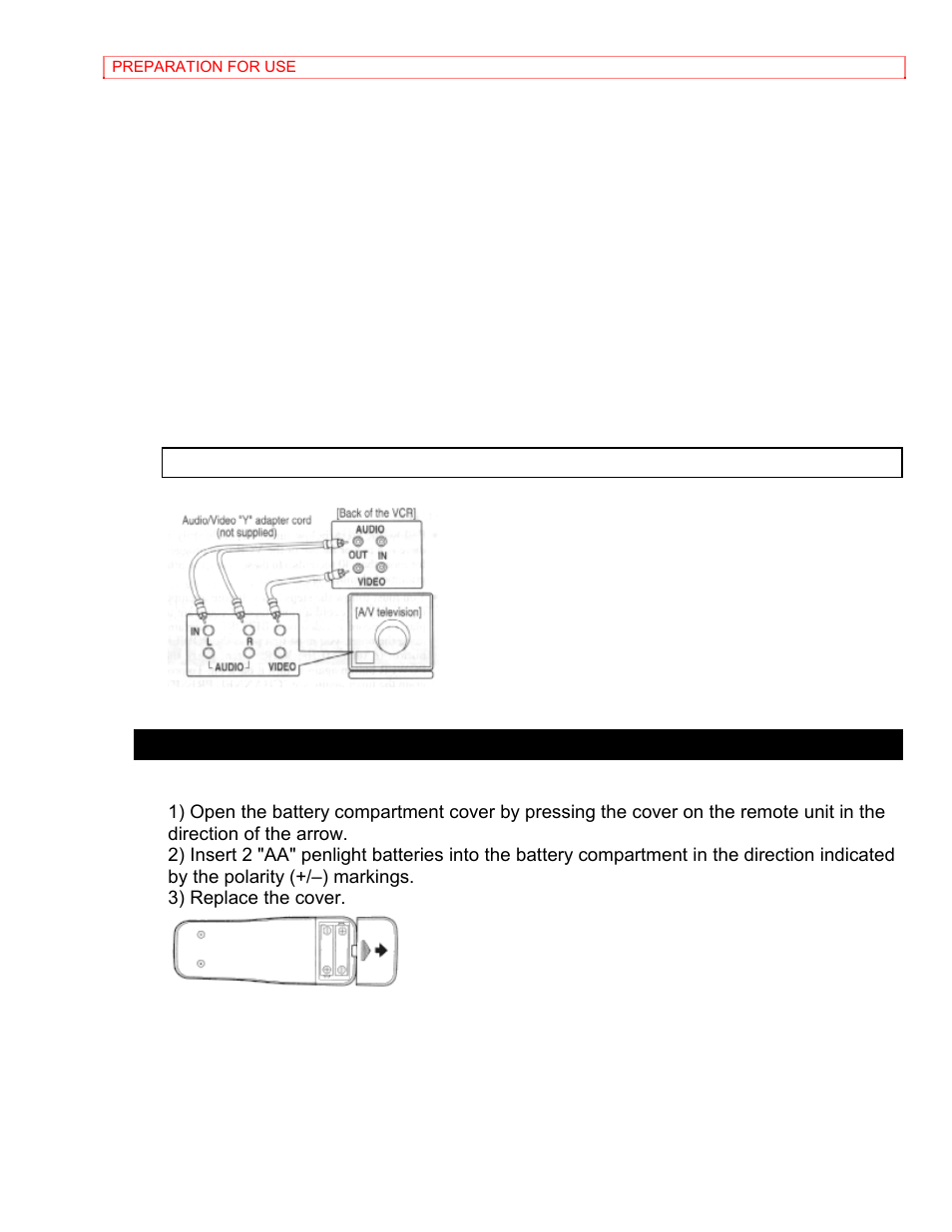 Installing the batteries | Hitachi VT-MX4410A User Manual | Page 25 / 72