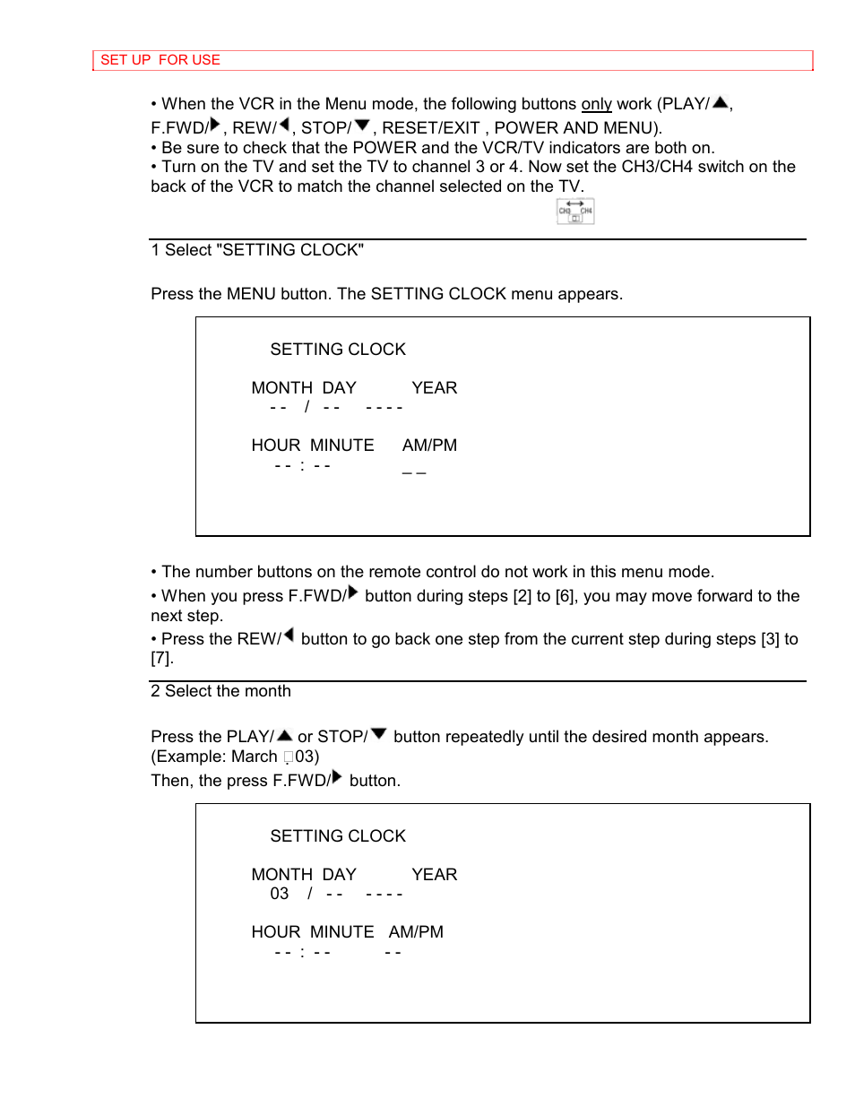 Hitachi VT-MX4410A User Manual | Page 30 / 72