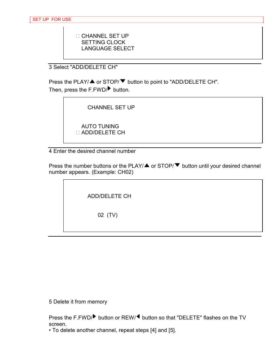 Hitachi VT-MX4410A User Manual | Page 34 / 72