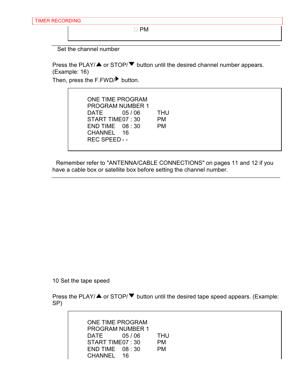 Hitachi VT-MX4410A User Manual | Page 58 / 72