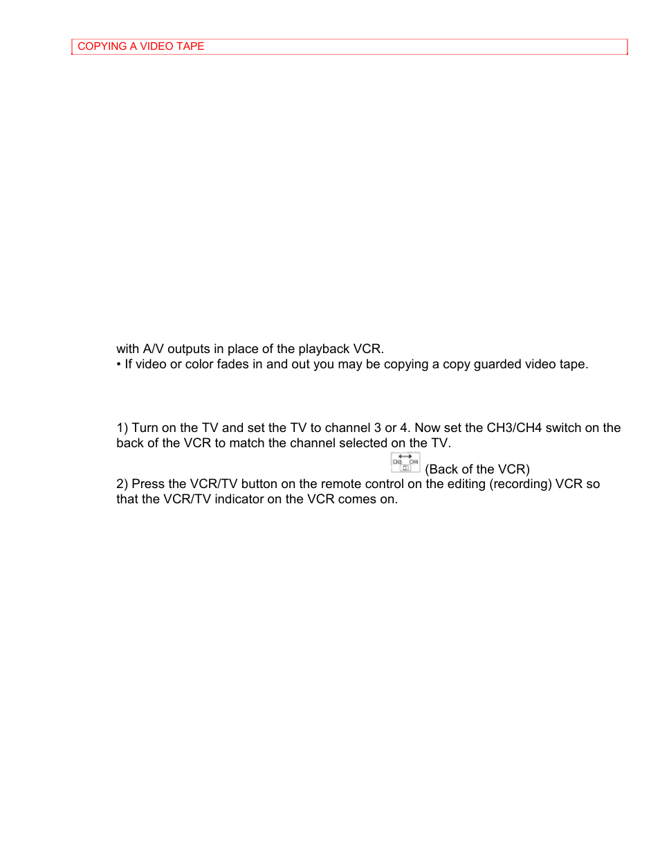 To monitor the recording | Hitachi VT-MX4410A User Manual | Page 65 / 72