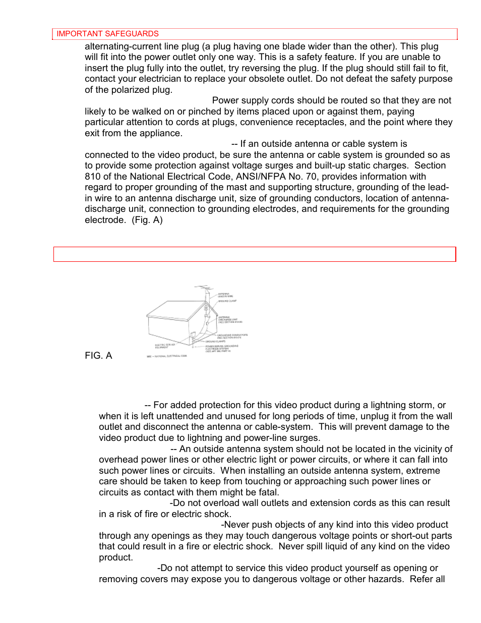 Hitachi VT-MX4410A User Manual | Page 7 / 72