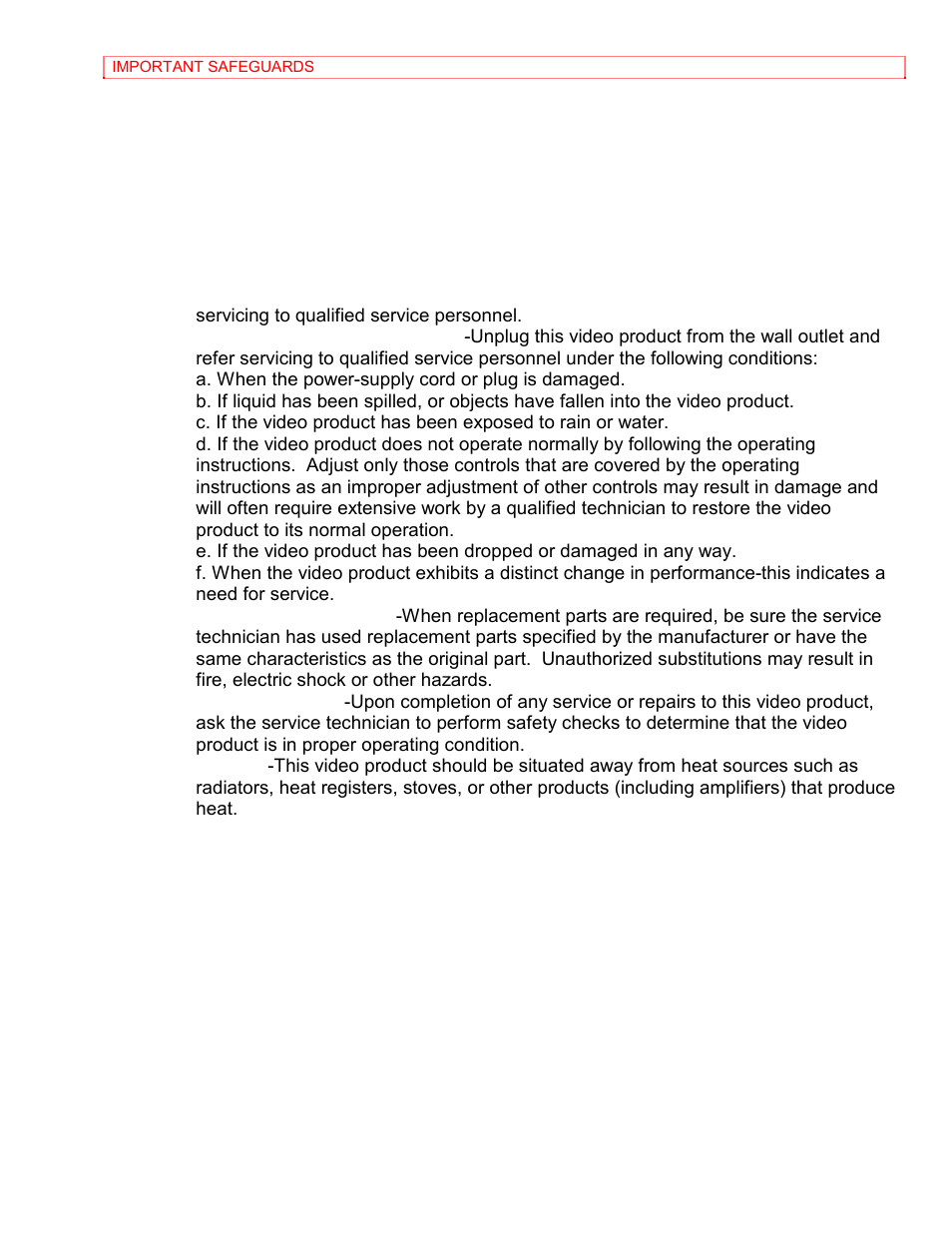 Hitachi VT-MX4410A User Manual | Page 8 / 72