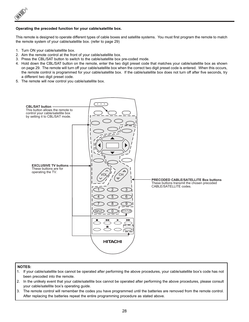 Hitachi DX Series 50DX10B User Manual | Page 28 / 60