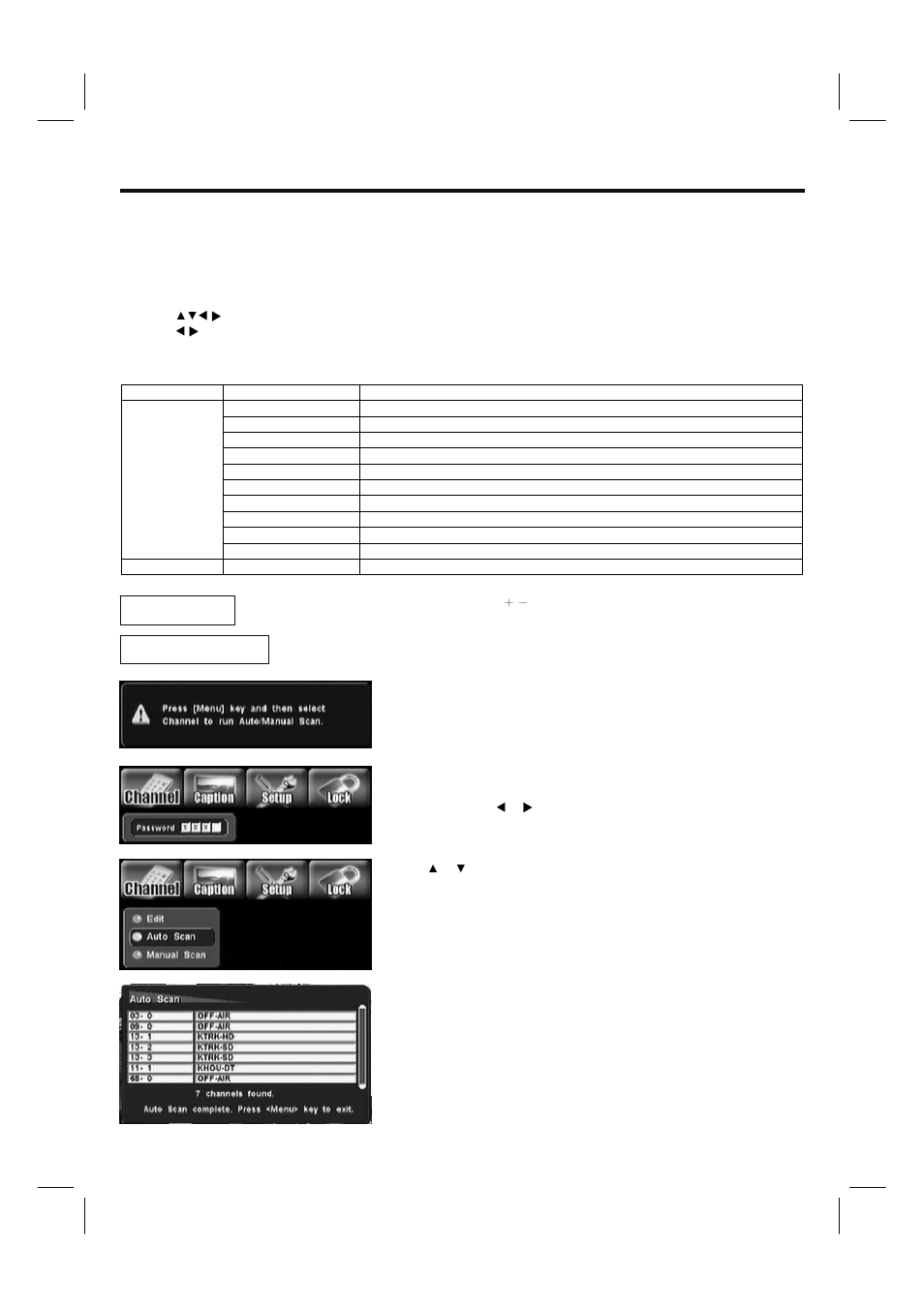 Setting up your dtv, Channel | Hitachi 35HDL52 User Manual | Page 41 / 52