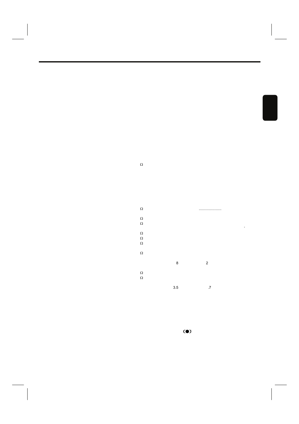Useful information, English | Hitachi 35HDL52 User Manual | Page 50 / 52