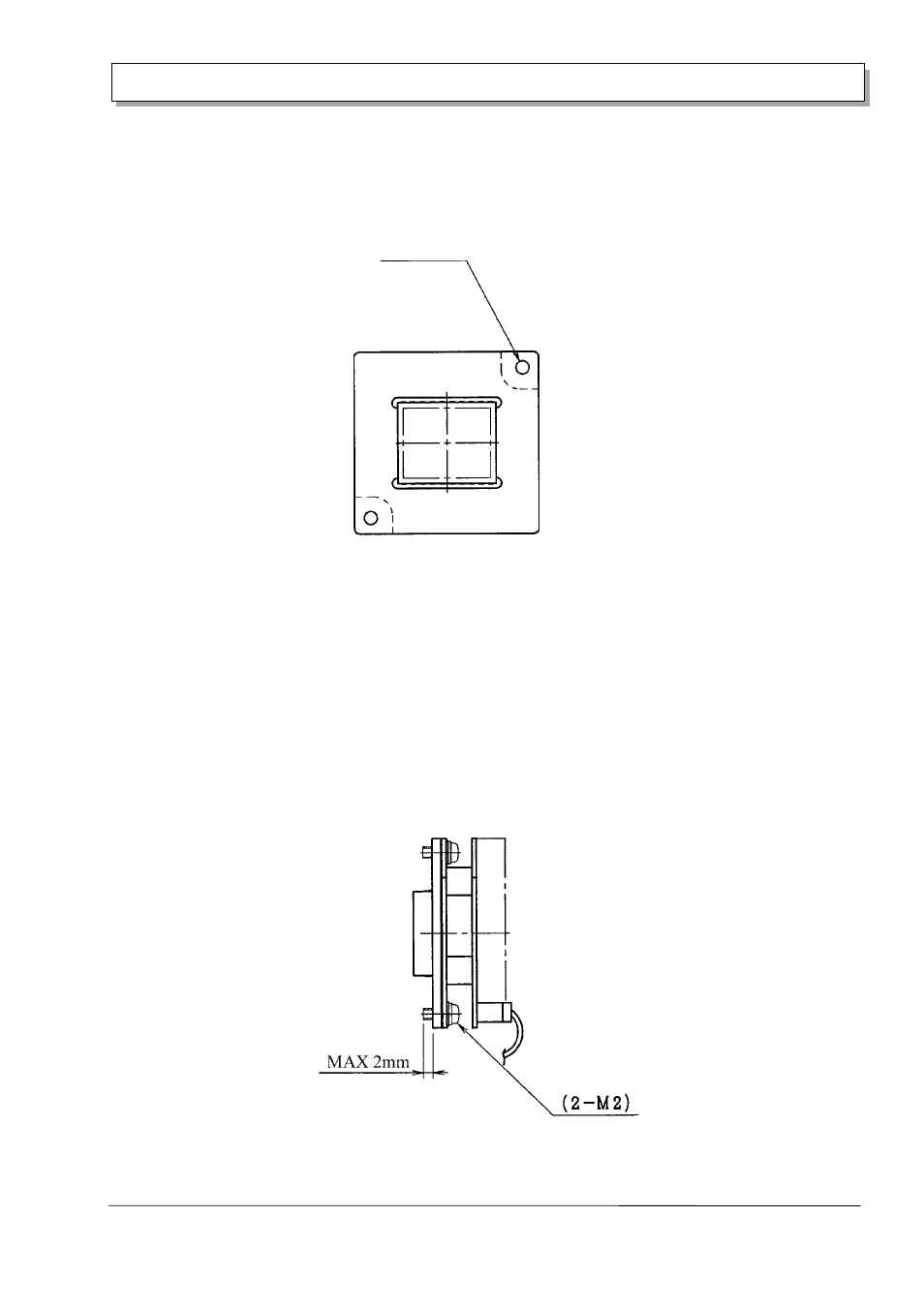 Installation | Hitachi Infrared B/W Camera Module BE-IR20 User Manual | Page 8 / 22