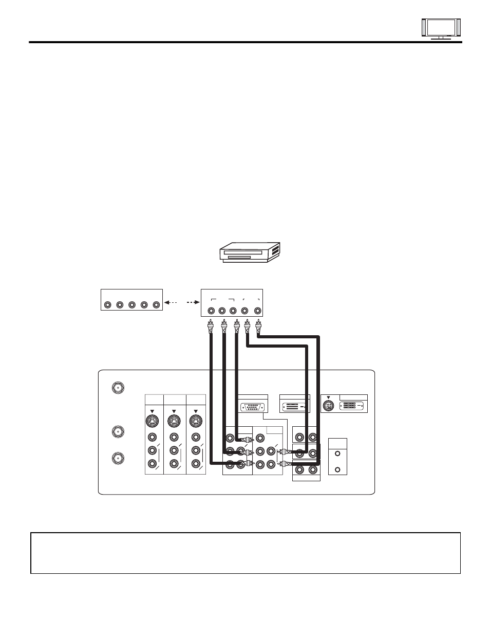 Connecting external video sources | Hitachi 32HDT20 User Manual | Page 16 / 83