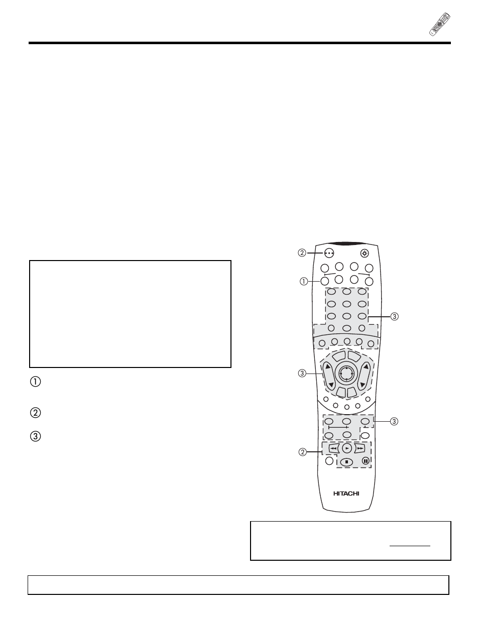 Using the remote to control dvd functions, My dvd player code is | Hitachi 32HDT20 User Manual | Page 36 / 83