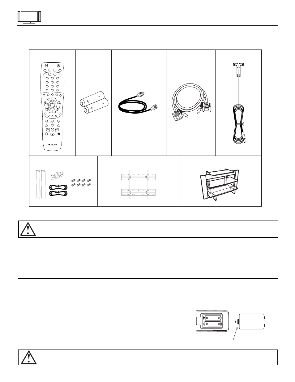 Accessories | Hitachi 32HDT20 User Manual | Page 4 / 83