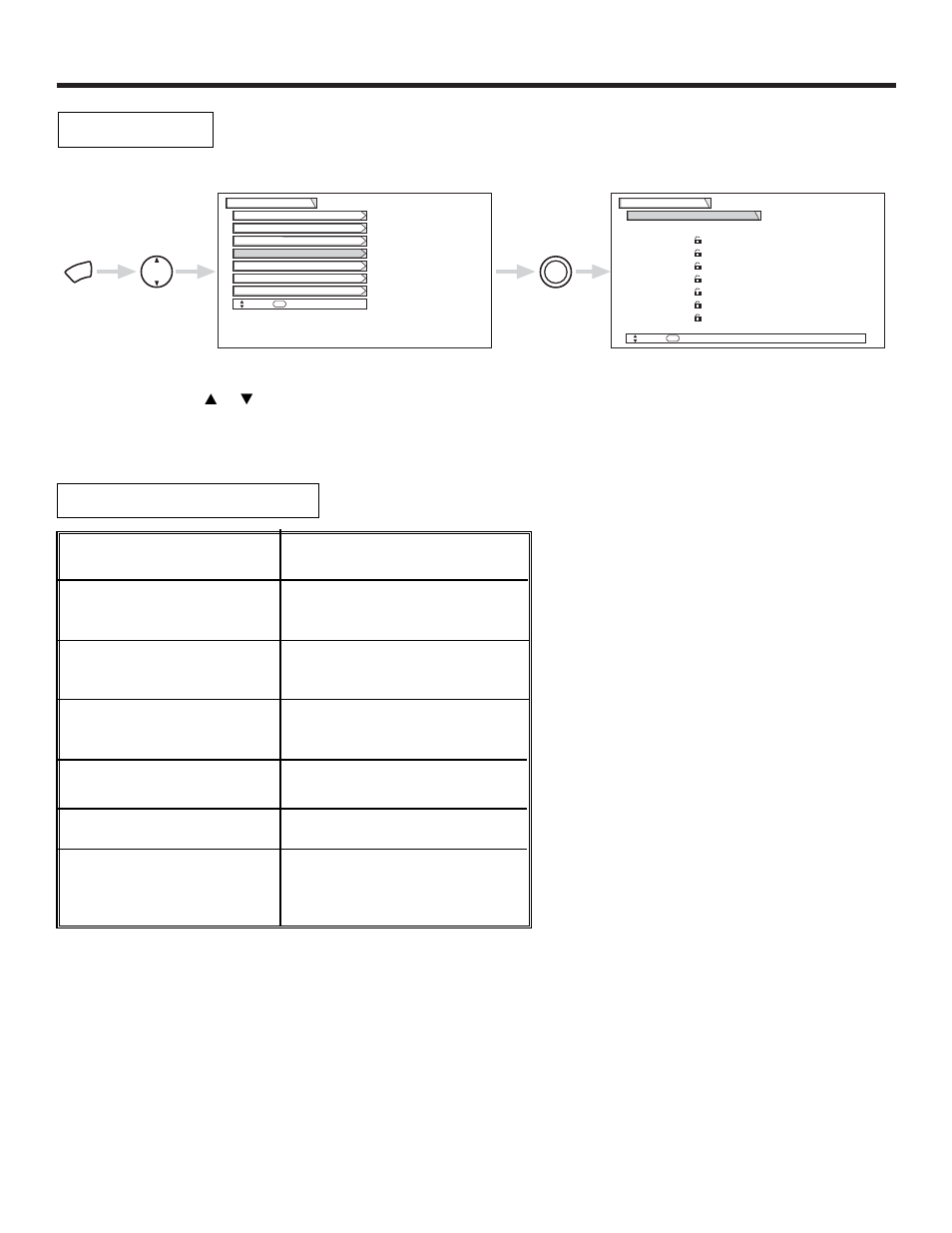 Locks, Gpg pg-13 r nc-17 x not rated (nr), Movie ratings | Motion picture ratings chart | Hitachi 32HDT20 User Manual | Page 50 / 83