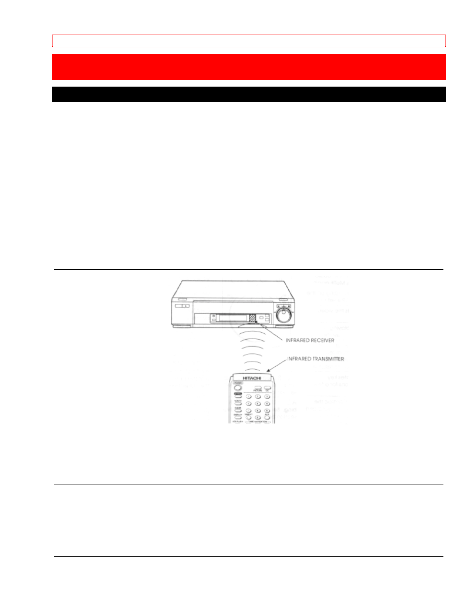 Getting started (controls), Quick tour of the controls, Remote control buttons | Hitachi VT-UX717A User Manual | Page 18 / 75