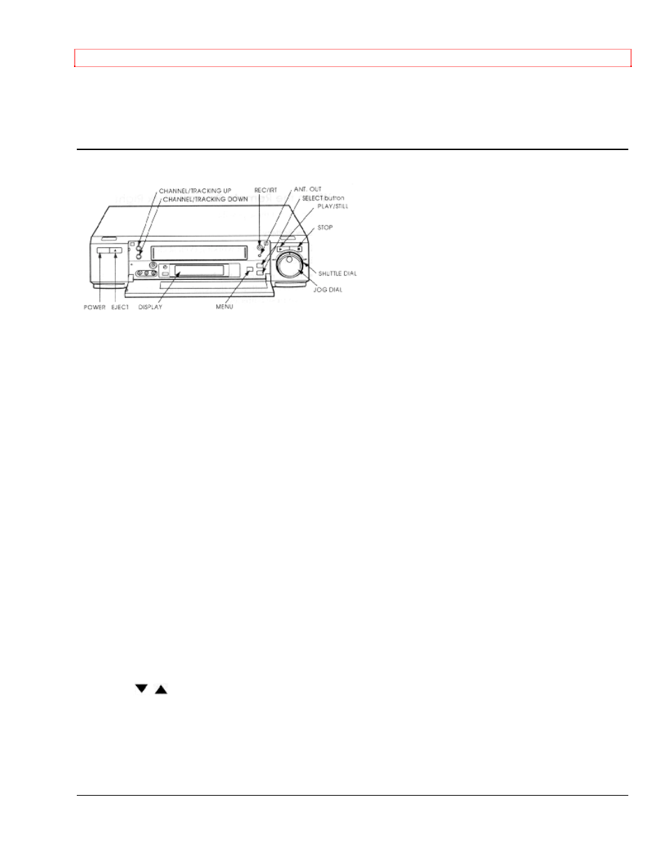 Vcr controls | Hitachi VT-UX717A User Manual | Page 21 / 75