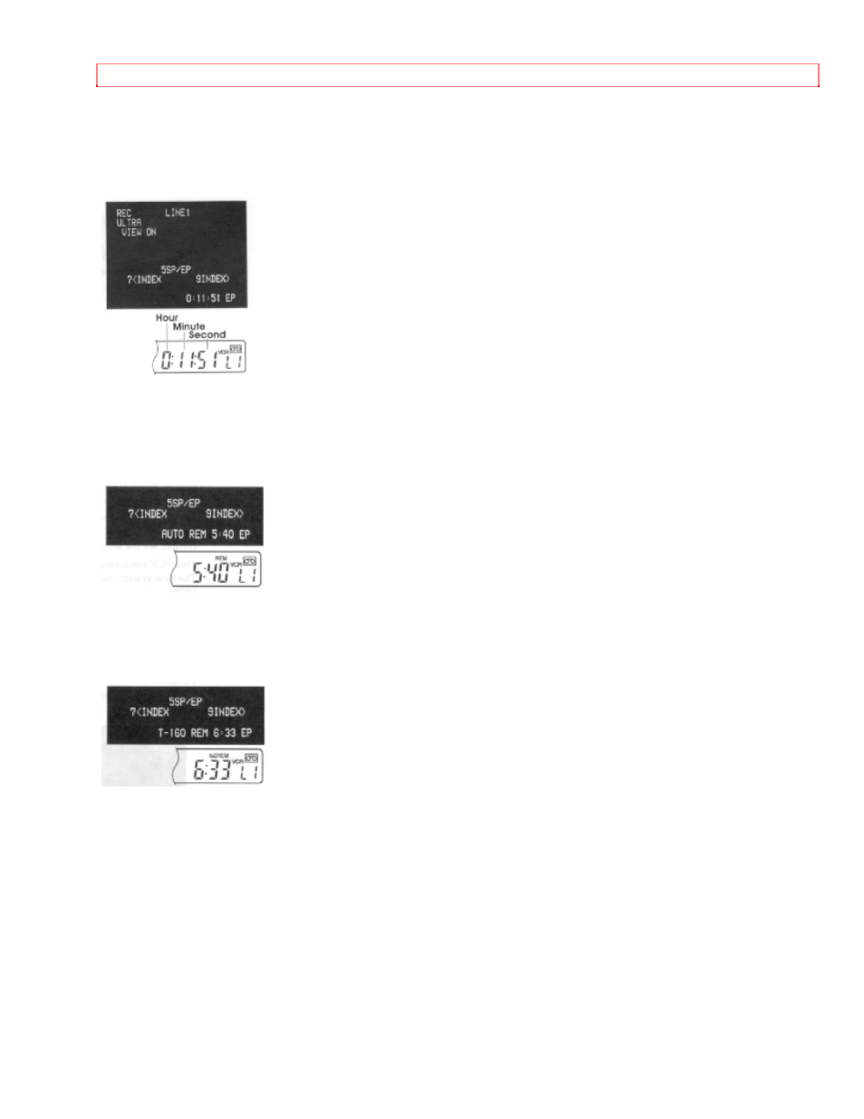 To find specific sections on a tape | Hitachi VT-UX717A User Manual | Page 35 / 75