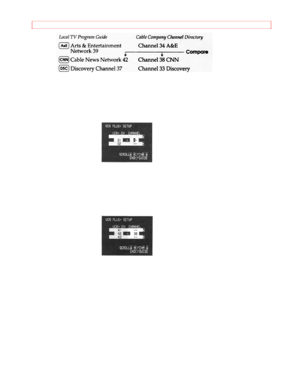 Using vcr plus+ to record a program | Hitachi VT-UX717A User Manual | Page 49 / 75