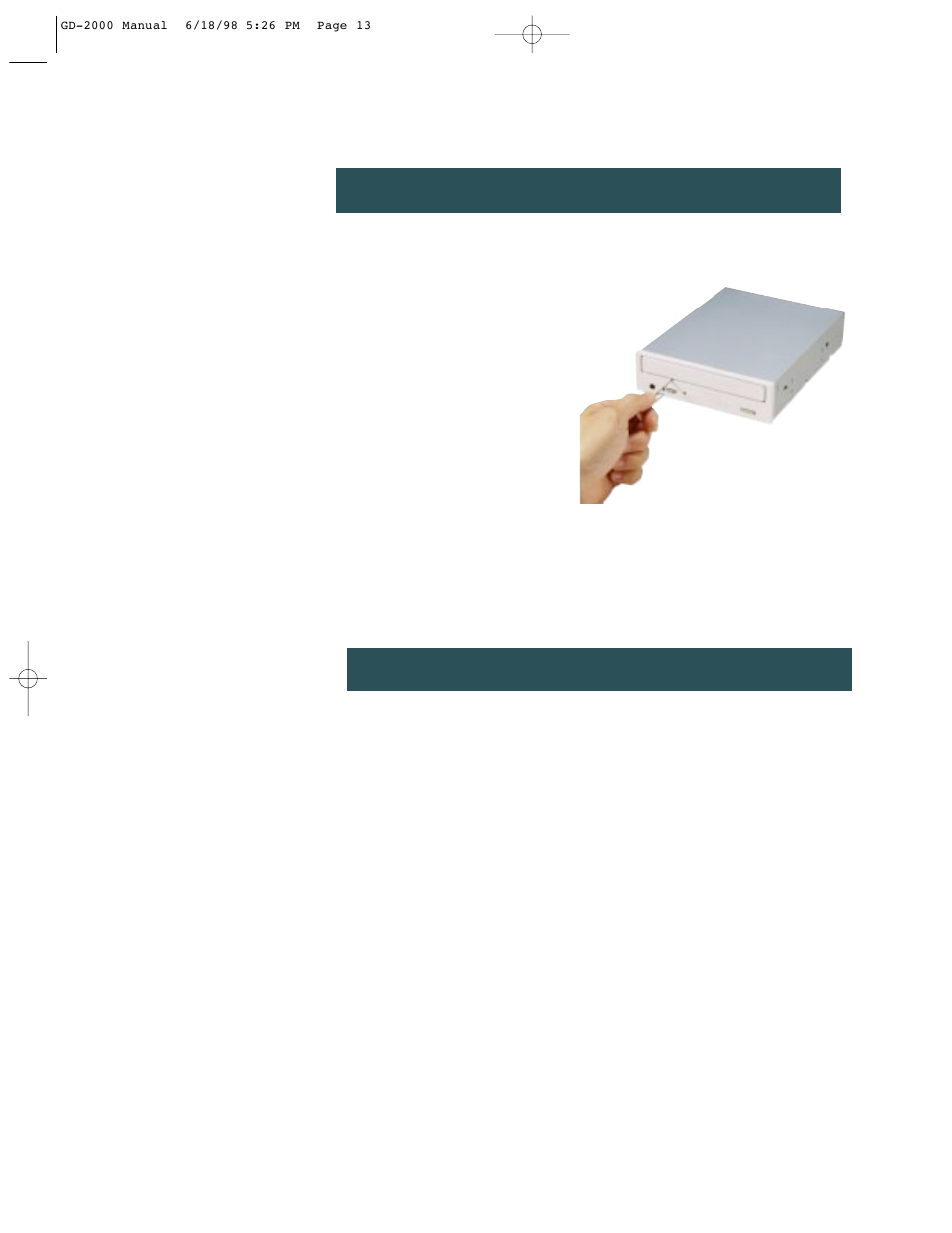 Lens cleaning removal procedure | Hitachi GD-2000 User Manual | Page 13 / 15