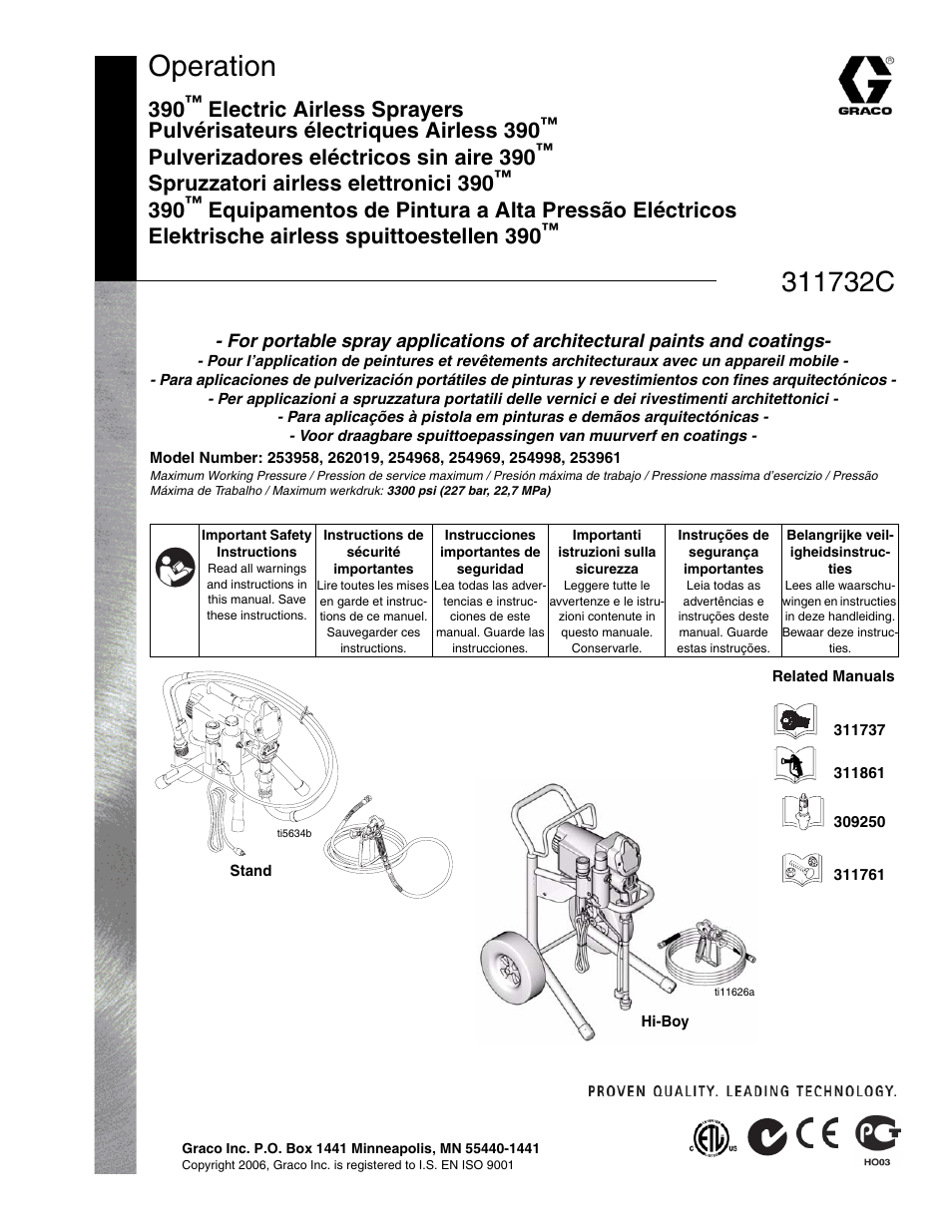 Hitachi 390 User Manual | 40 pages