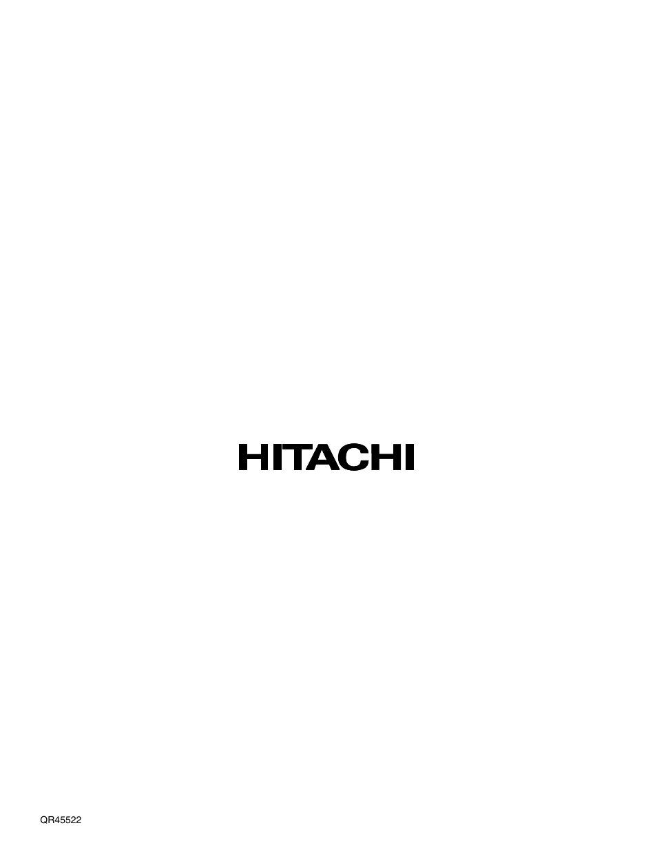 Hitachi 53SWX01W  EN User Manual | Page 76 / 76