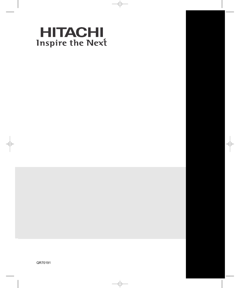 Hitachi P50H401 User Manual | Page 144 / 144
