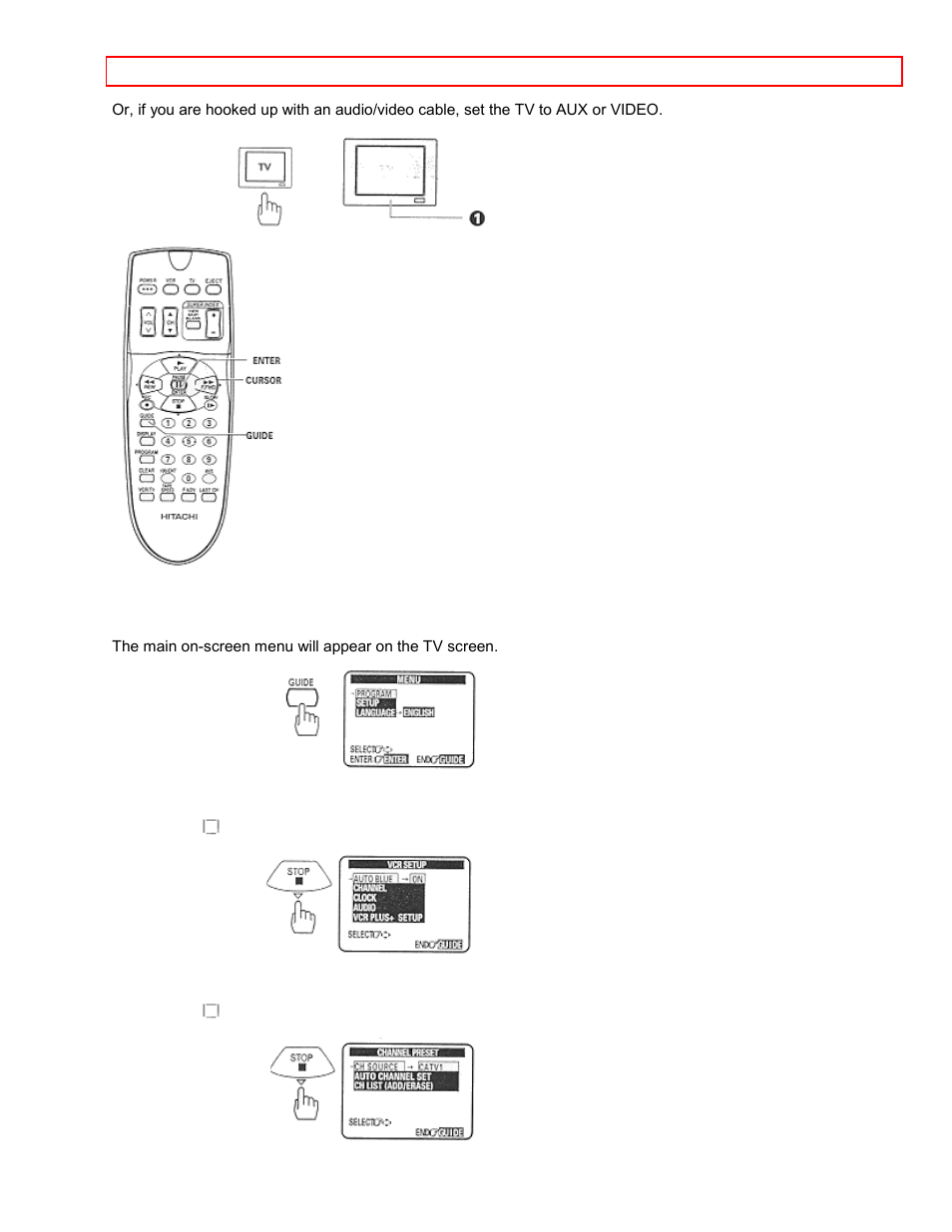 Hitachi VT-FX6407AS User Manual | Page 24 / 77