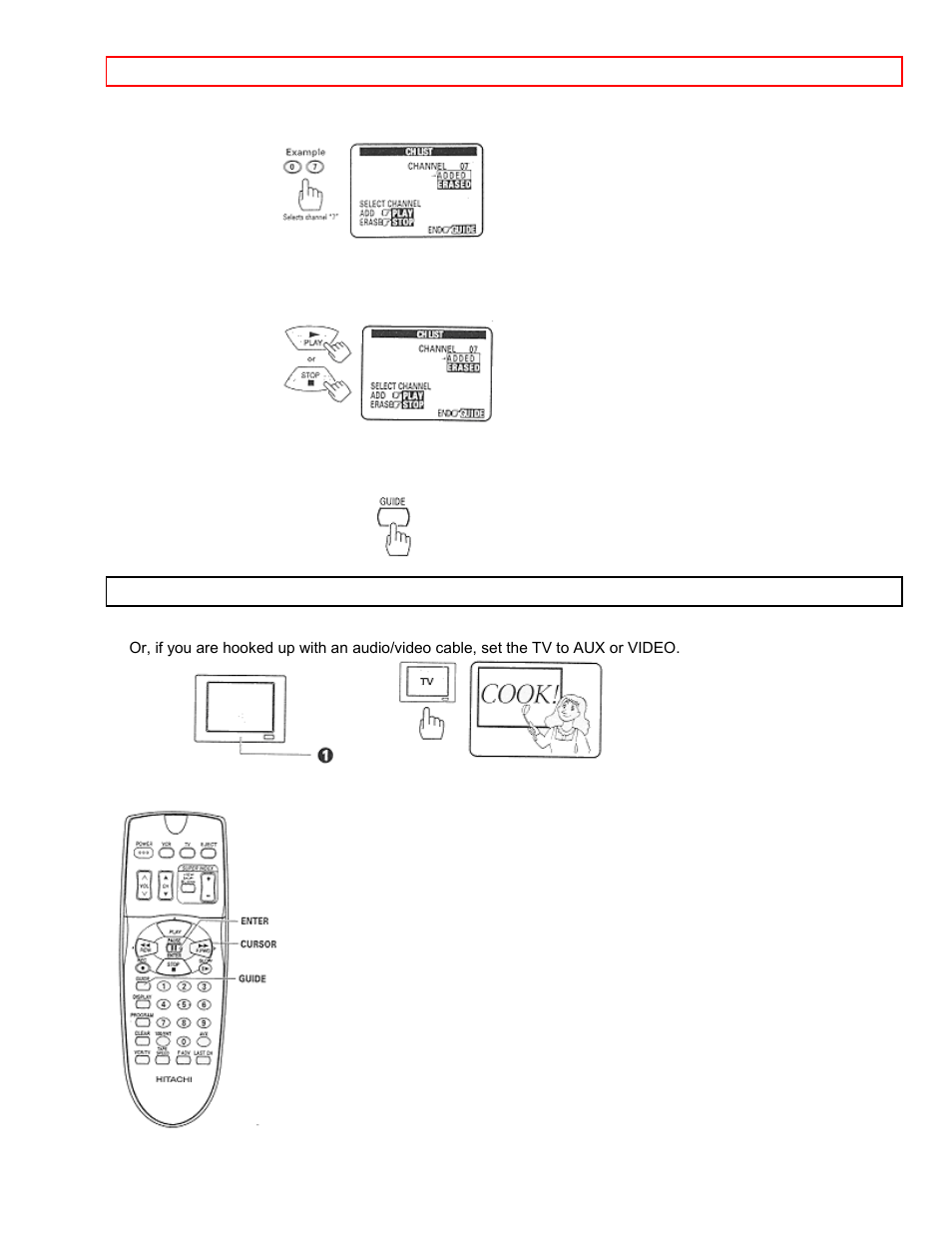 Auto blue setting | Hitachi VT-FX6407AS User Manual | Page 27 / 77