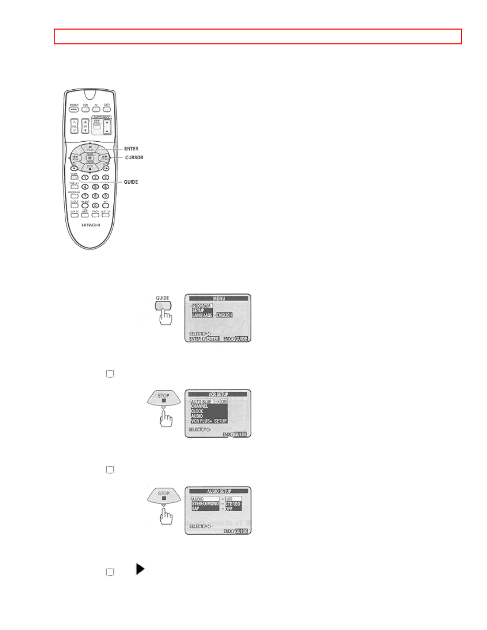 Hitachi VT-FX6407AS User Manual | Page 49 / 77