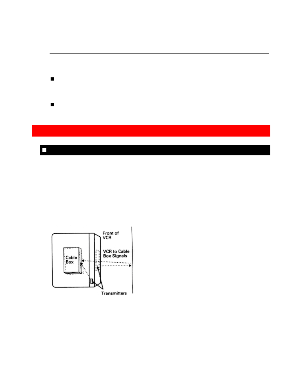 Advanced operations (cable box hookups), N hooking up to a cable box | Hitachi VT-FX616A User Manual | Page 54 / 61