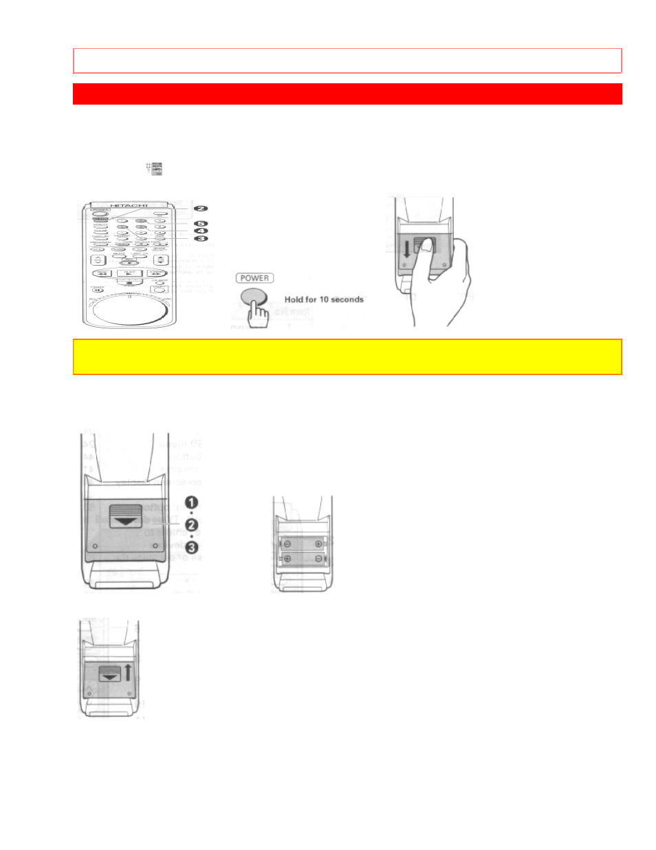 Remote operation | Hitachi VT-UX615A User Manual | Page 14 / 83