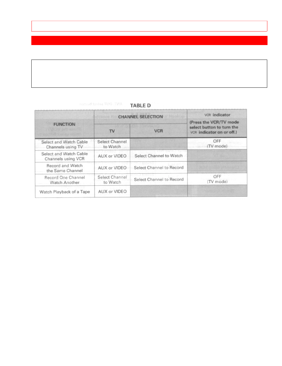 Advanced cable hookup -av hookup [d, With this hookup | Hitachi VT-UX615A User Manual | Page 21 / 83