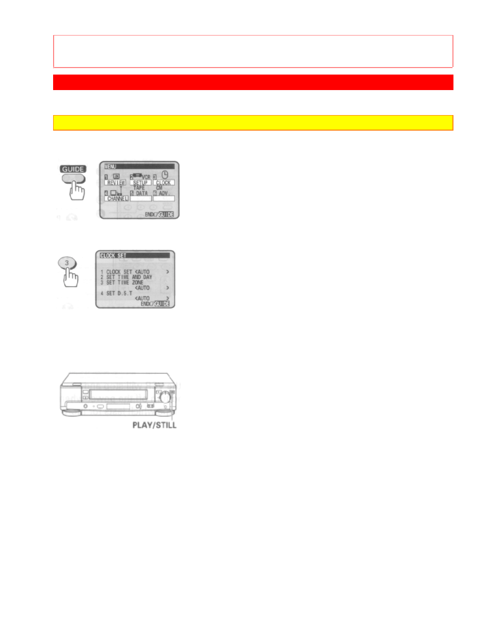 Hitachi VT-UX615A User Manual | Page 28 / 83